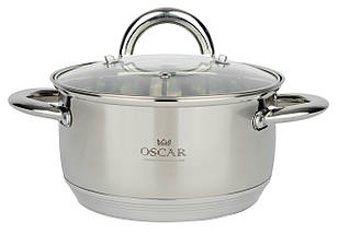 Набір посуду OSCAR NEST 2 каструлі з кришками (1.7 л+3.15 л) OSR-4000, фото 3