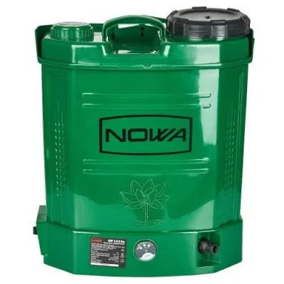 Обприскувач акумуляторний садовий 12 літрів ранцевий NOWA OP 1512O, фото 1