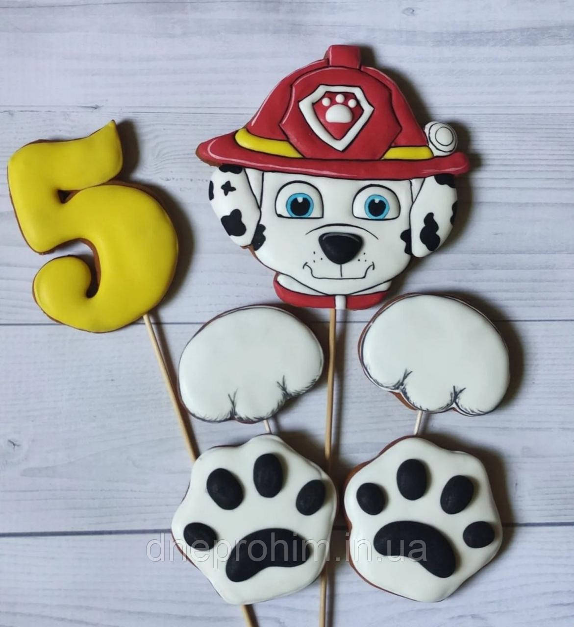 Набір пряничних топерів "Щенячий патруль 1", фото 1