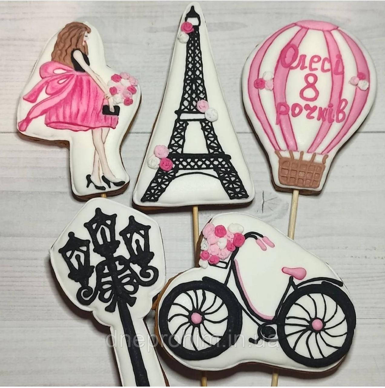 Набір пряничних топерів "Париж", фото 1