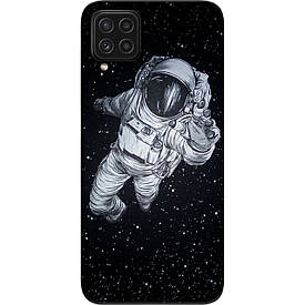 Чохол силіконовий для Samsung M32 Galaxy M325 з картинкою Космонавт