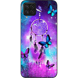 Чохол силіконовий для Samsung M32 Galaxy M325 з картинкою Метелики й оберег