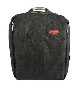 Сумка-рюкзак універсальна (жорсткий каркас, потовщені стінки для захисту ноутбука, вихід для кабеля,
