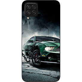 Бампер силіконовий для Samsung M32 Galaxy M325 з малюнком Мустанг