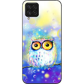 Бампер силіконовий для Samsung M32 Galaxy M325 з малюнком Сова