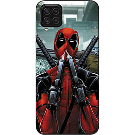 Силіконовий чохол для Samsung M32 Galaxy M325 з картинкою Дедпул