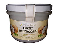 Масло кокосовое Organic Oils холодного отжима, 200 мл
