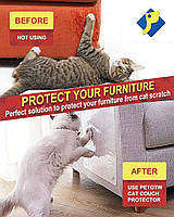 Тренировочная лента для кошек, средство от царапин для мебели
