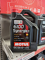 Моторна олива MOTUL / 6100 Synergie+ 10W40 / 4 л