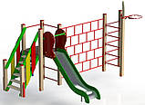 Гімнастичний комплекс "Спортик" з гіркою SiverSport KID657.3, фото 3
