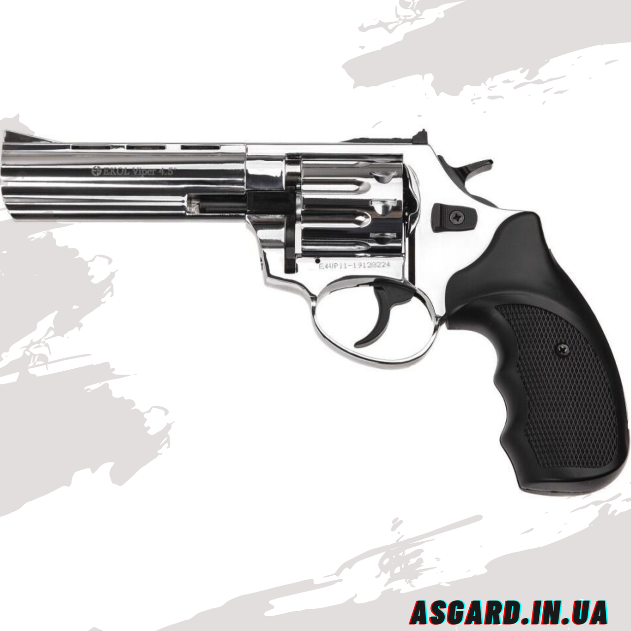 Револьвер під патрон флобера Ekol Viper 4.5" chrome ASG