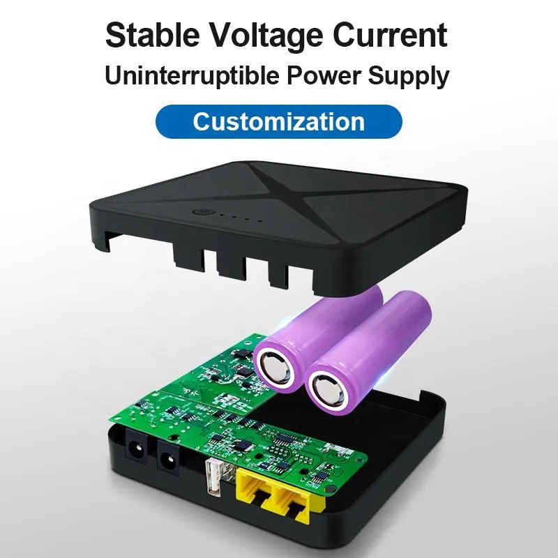 устройство mimi UPS для роутера 5/9/12в с POE 24V черного