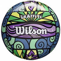 Мяч волейбольный Wilson GRAFFITI PR/BL/GR/YE (WTH4637XB)