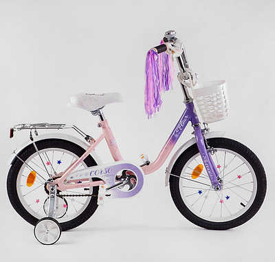 Дитячий велосипед 16" Corso Fleur FL-17902 на зріст 100-115 см