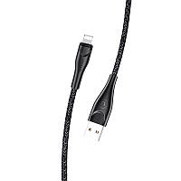 Дата кабель Usams US-SJ391 U41 Lightning Braided Data and Charging Cable 1m, Черный