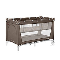 Манеж детский CARRELLO Piccolo+ CRL-11501/2 Chocolate Brown с двумя уровнями дна