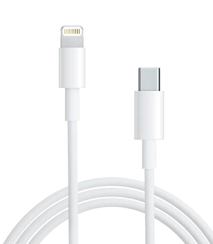 Кабель USB-C to Lightning A-1703 1м Білий (KG-8710)