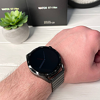 Умные взрослые смарт часы Smart Watch GT 4 Max для мужчин многофункциональные противоударные смартчасы мужские