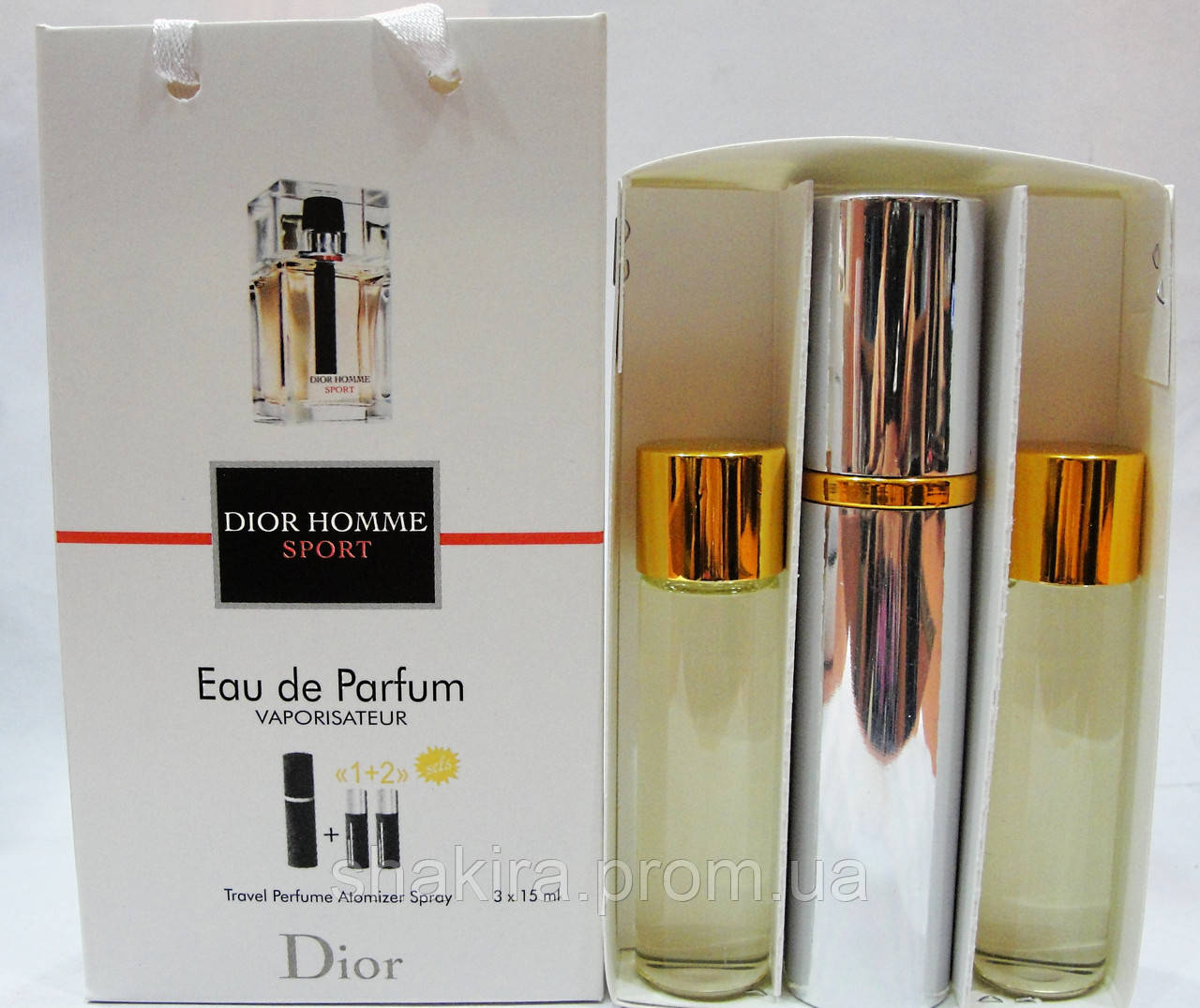 Парфуми набір для чоловіків Christian Dior Dior Homme Sport (кристіан діор спорт)45 мл