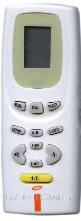 Пульт QUNDA KT-Y512F, універсальний для кондиціонерів ALPARI SUPRA