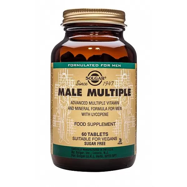 Вітаміни для чоловіків Solgar Male Multiple 60 tabs
