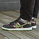 Чоловічі Кросівки Nike SB Dunk Low Black Camo 40-41-45, фото 4