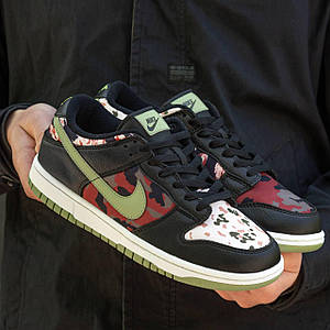 Чоловічі Кросівки Nike SB Dunk Low Black Camo 40-41-45