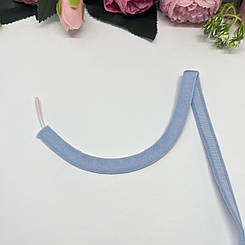 Тунельна тасьма блакитна спаяна 10 мм.