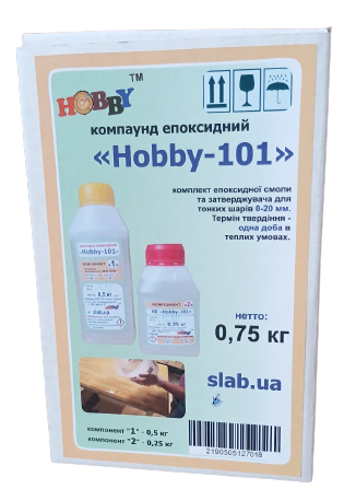 КЕ «Hobby-101» компонент "1" - низькомолекулярна епоксидна смола