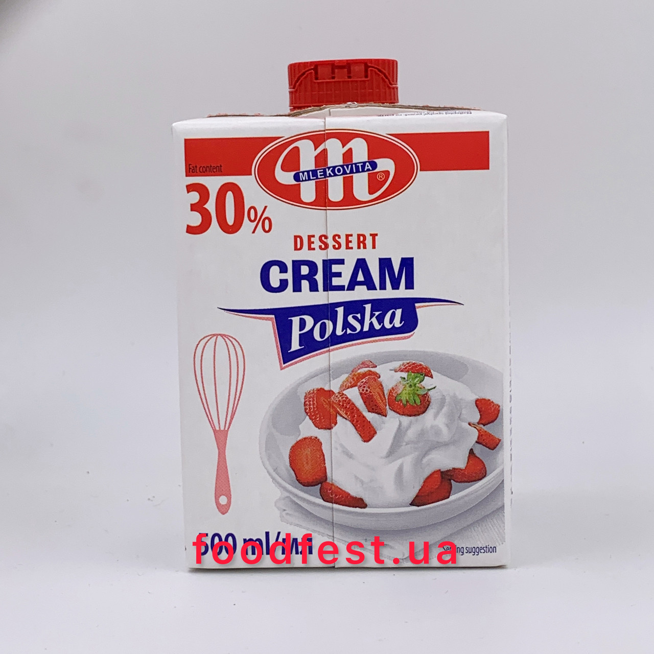 Вершки Smietanka 30% TM Mlekovita 0,5 л