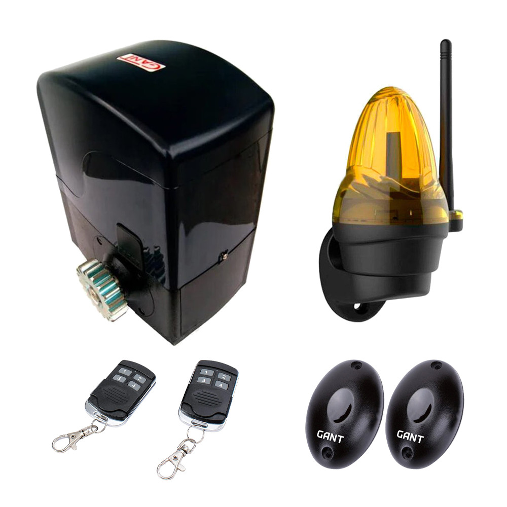 Автоматика для відкатних воріт GANT SET BA-400DC комплект, фото 1