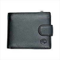 Чоловічий шкіряний гаманець Weatro 11,5 х 9,5 х 3 см Чорний wtro-nw-208-0613-07