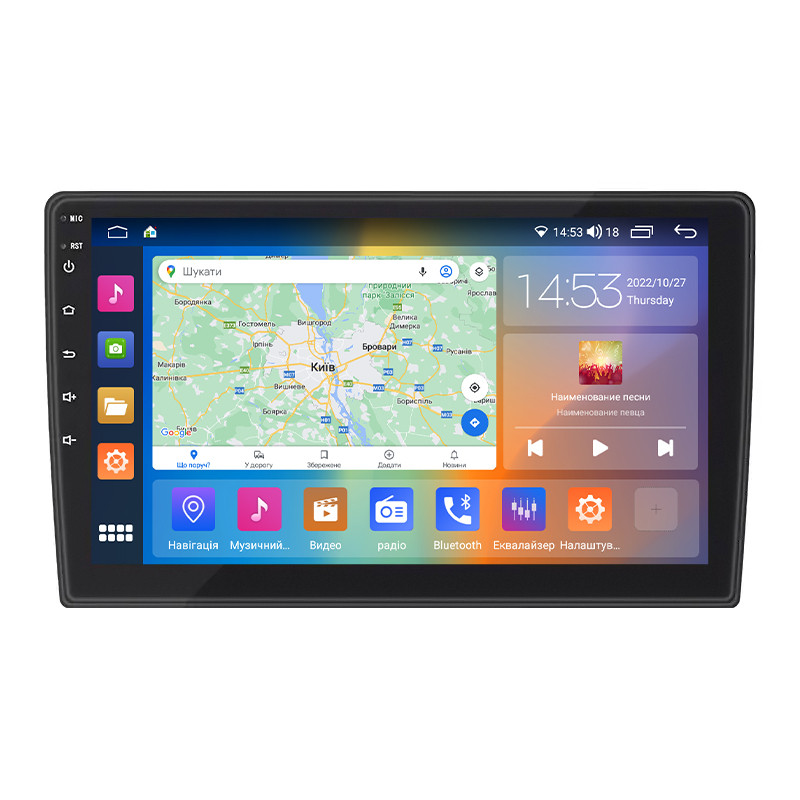 Штатна магнітола 10" Lesko для Volkswagen Caravelle T5 2003-2009 2/32Gb CarPlay 4G Wi-Fi GPS Prime 20 шт.