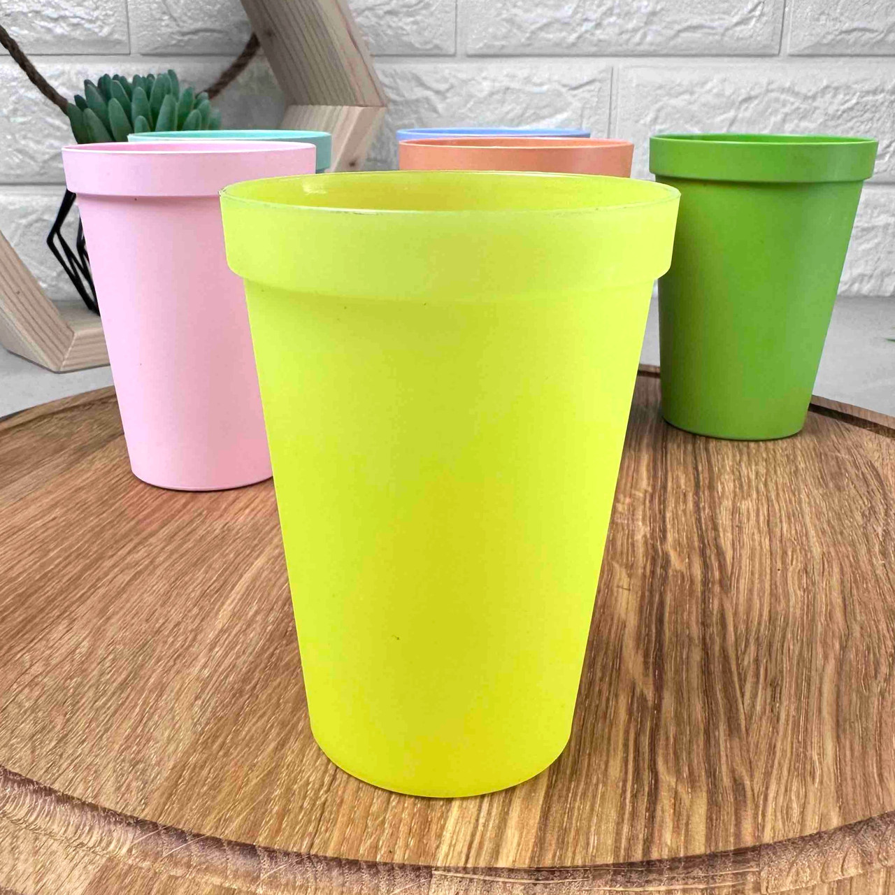 Пластикова склянка 200 мл Лимон