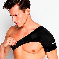 Фіксатор плечового суглоба AOLIKES A-1697 Left black підтримка для спини 18 шт., фото 2