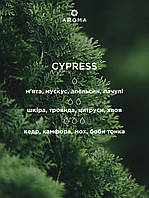 Аромат / Віддушка CYPRESS - для виготовлення свічок та аромадифузорів з цитрусовим та хвойним ароматом