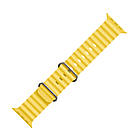 DR Ремінець силіконовий Hoco iWatch WA12 marine double buckle 42/ 44/ 45/49 mm yellow, фото 2