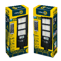 Світлодіодний вуличний світильник на сонячній батареї UNILITE 90W 6500K, 4050lm  V-117919