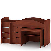 Двоярусне ліжко з викоченим столом Універсал, Компаніт, Яблуко