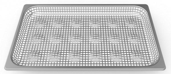 Решітка 530х325х (h)40 мм для картоплі фрі Unox GRP817, фото 1