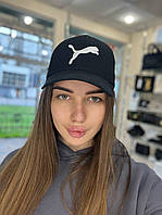 Чёрная бейсболка puma пума