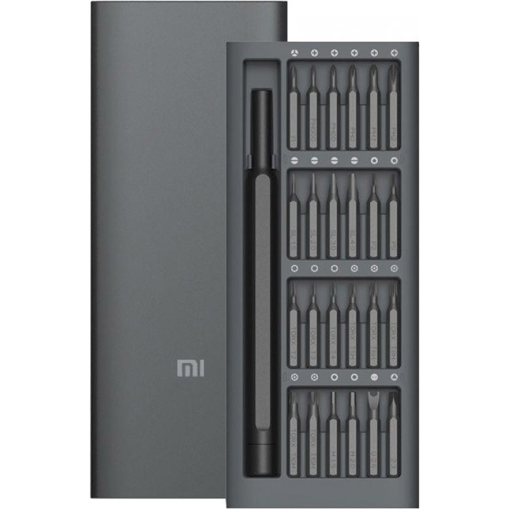 Викрутка з комплектом біт і стрижнів Xiaomi Mi Precision Screwdriver Kit 24 в 1 (BHR4680GL) [22723]