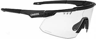 Окуляри ONRIDE Bliss матово чорні з лінзами Photochromic clear to grey (84-25%)