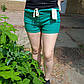 Жіночі шортики бавовна "ЛАСТІВКА"  Art: 5058-2 4XL(46-48)Изумруд, фото 2