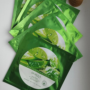 Заспокійлива маска для обличчя Bioaqua Soothing & Moisture Aloe Facial Mask, 30 г, фото 3