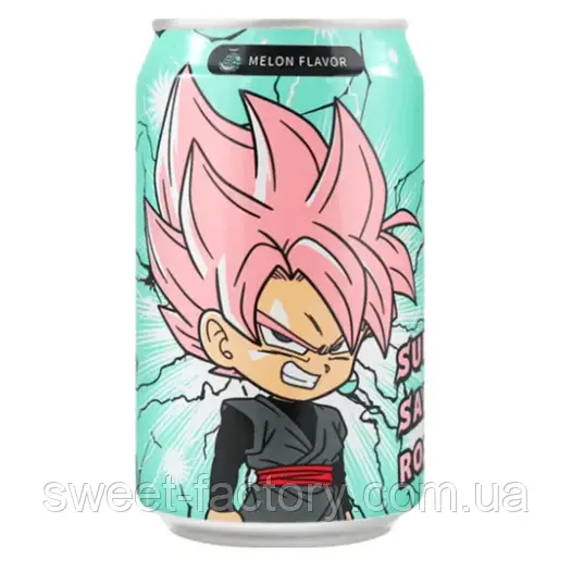 Газування Ocean Bomb Super Saiyan Rose Диня 330ml, фото 1
