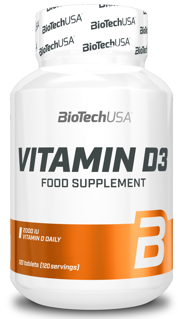 Вітамін D3 BioTech Vitamin D3 120 tabs