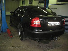 Швидкознімний фаркоп SKODA Octavia A5 ліфтбек із 2008 р.