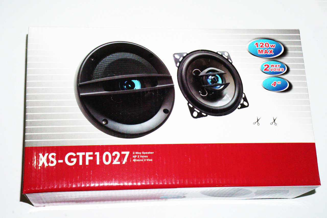 Автомобільна акустика колонки XS-GTF1027 10 см (120 Вт)