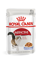 Royal Canin Instinctive Jelly Роял Канин инстиктив влажный корм для котов кусочки в желе, 85 гр